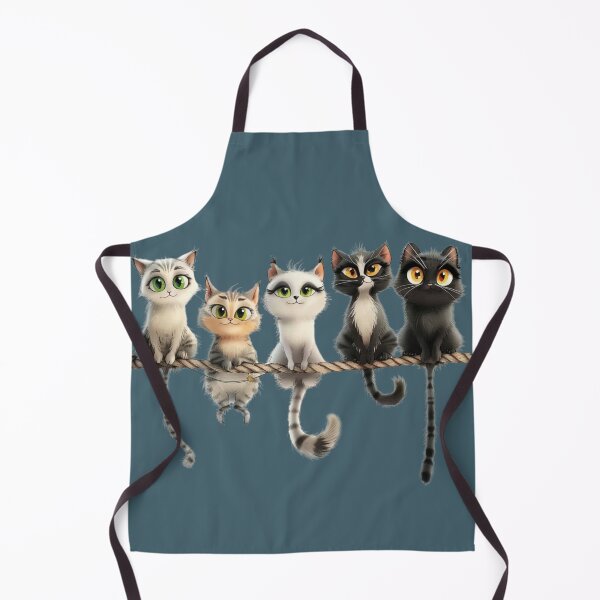Item preview, Quintet of Feline Charm designed and sold by MOVALENDA.