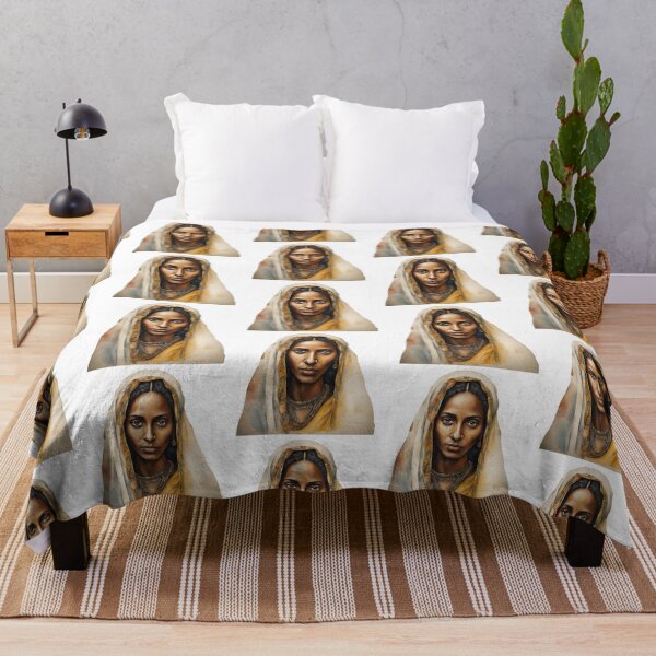 Item preview, Eritrean Watercolor Art, Eritrean Woman, African Style, Eritrea designed and sold by SRLND.