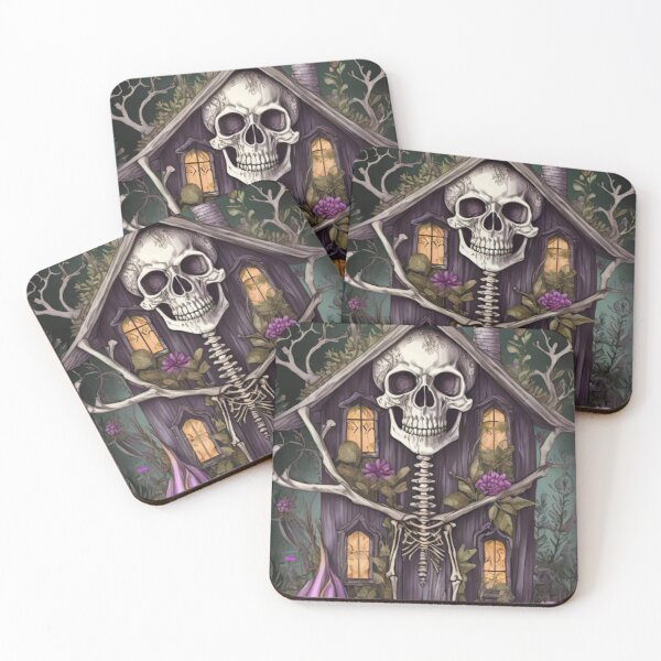 Item preview, Spooky Skeleton House designed and sold by SpiritAndSpice.