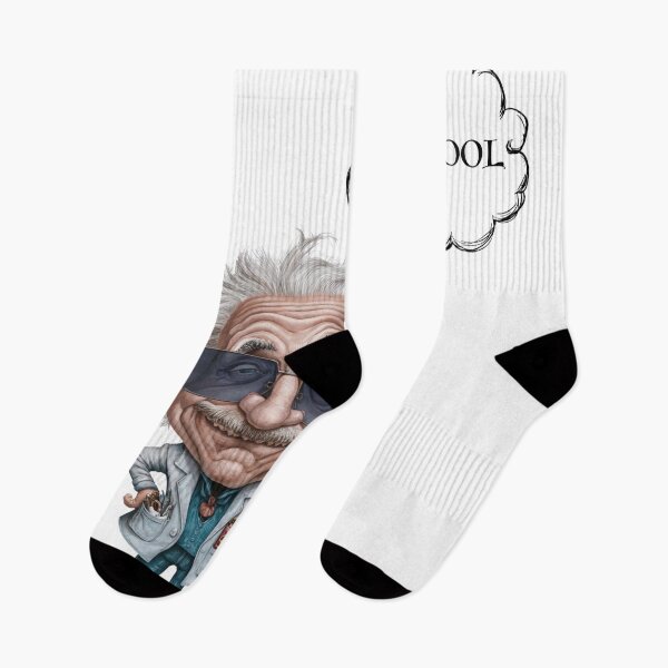 Item preview, Funny Einstein Caricature Design with "E=mc² Cool" Formula - Science Geek Gift designed and sold by StyleFused.
