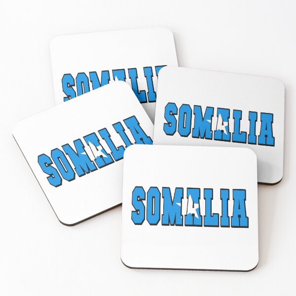 Item preview, Somalia Country Flag Typography designed and sold by TravelWish.
