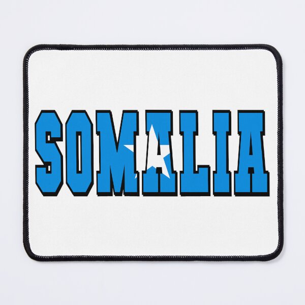 Item preview, Somalia Country Flag Typography designed and sold by TravelWish.