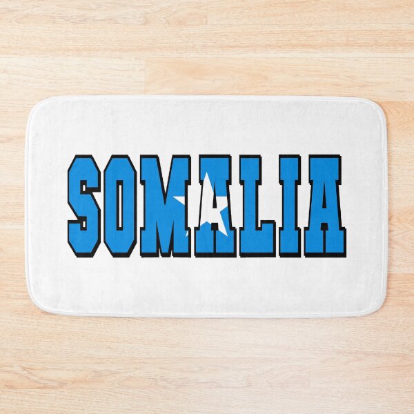Item preview, Somalia Country Flag Typography designed and sold by TravelWish.