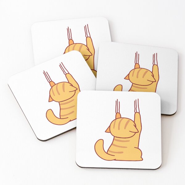 Item preview, Cute Funny Cat Scratch designed and sold by NabilsDesign.