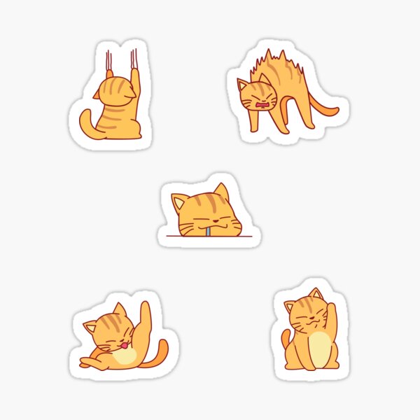 Artikel-Vorschau von Niedlicher lustiger Katzenkratzer, designt und verkauft von NabilsDesign.