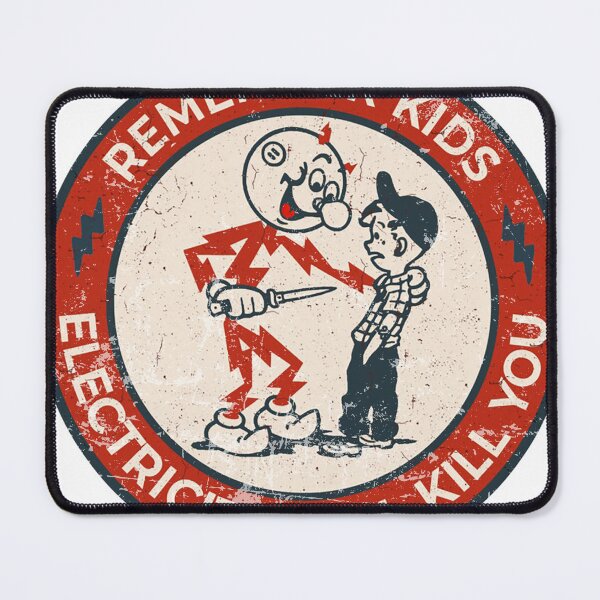 Item preview, Remember kids Electricity will kill you designed and sold by sarumpaet.