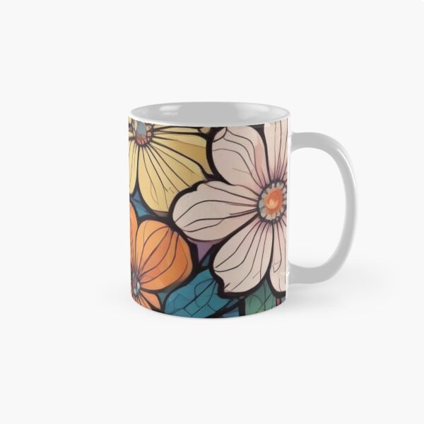 Item preview, Modern flower pattern designed and sold by GasconyPassion.