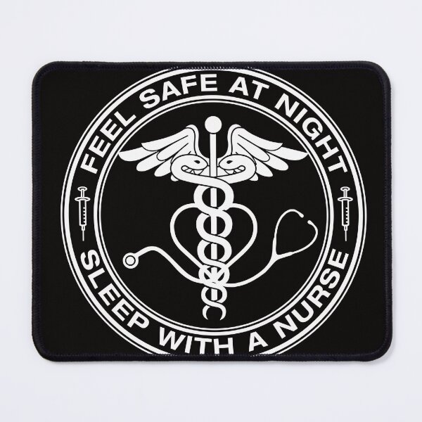 Item preview, feel safe sleep with a nurse designed and sold by pjsignman.