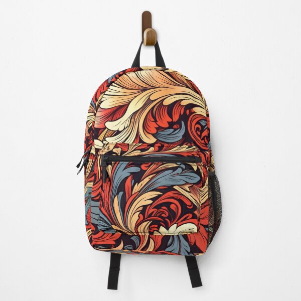 Item preview, Red Floral 07 (inspired by William Morris) designed and sold by MerkintileEXG.
