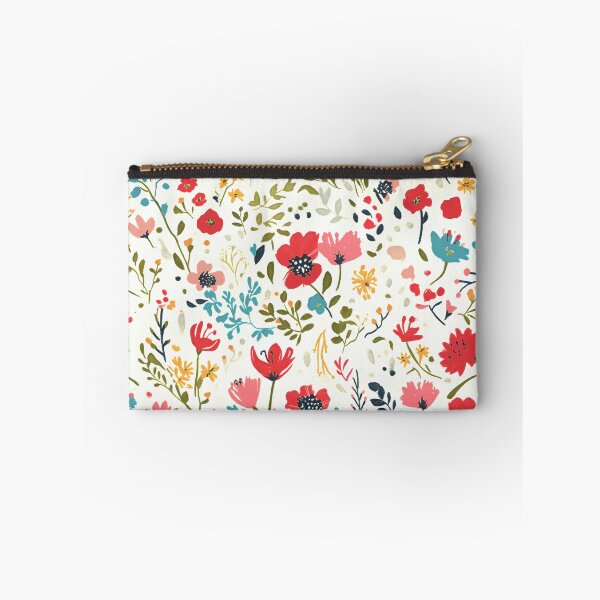 Item preview, seamless pattern featuring whimsical watercolor florals designed and sold by DMay-art.
