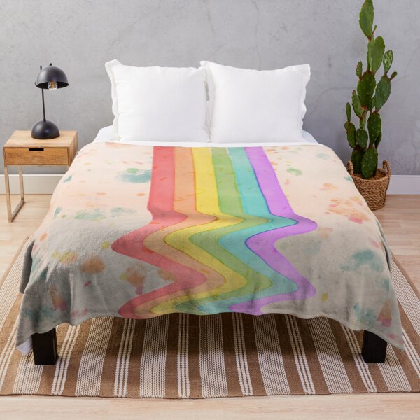 Item preview, Watercolor Rainbow Road designed and sold by AdriaCaps Art & Design.