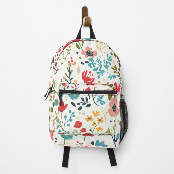 Item preview, seamless pattern featuring whimsical watercolor florals designed and sold by DMay-art.