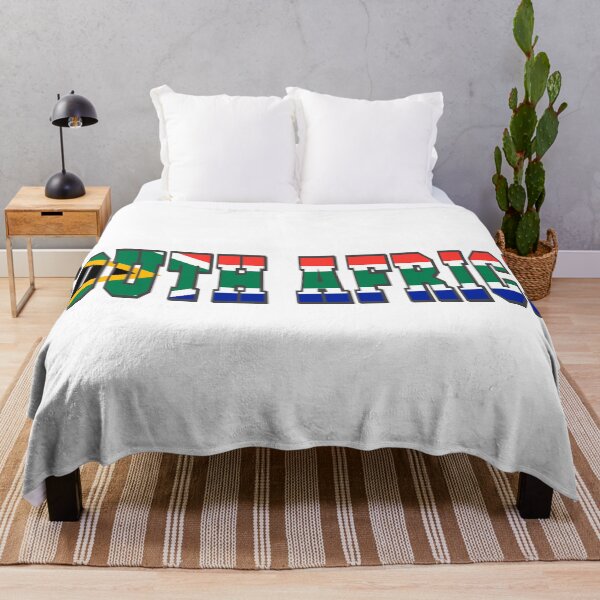 Item preview, South Africa Country Flag Typography designed and sold by TravelWish.
