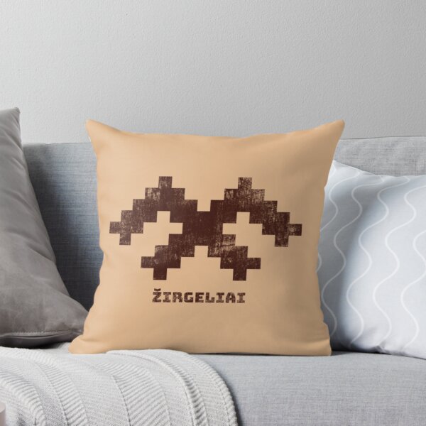 Item preview, Žirgeliai Pixelate Sign Lithuanian Symbol Retro Grunge designed and sold by Lelijo.