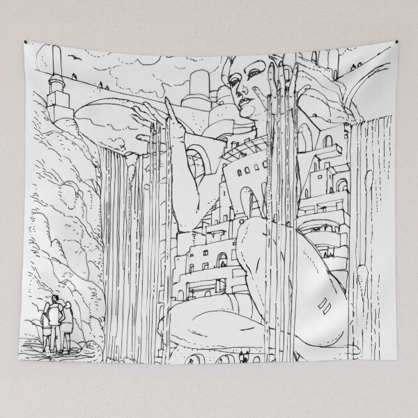 Item preview, La Citta' sulla Cascata designed and sold by Luca  Massone.