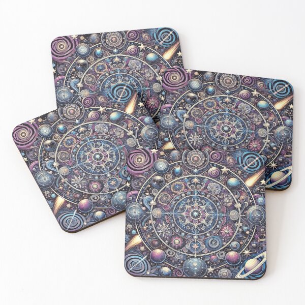 Item preview, Galactic Mandala: Cosmic Symphony designed and sold by TeslaSt0re.