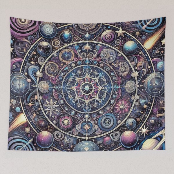 Item preview, Galactic Mandala: Cosmic Symphony designed and sold by TeslaSt0re.
