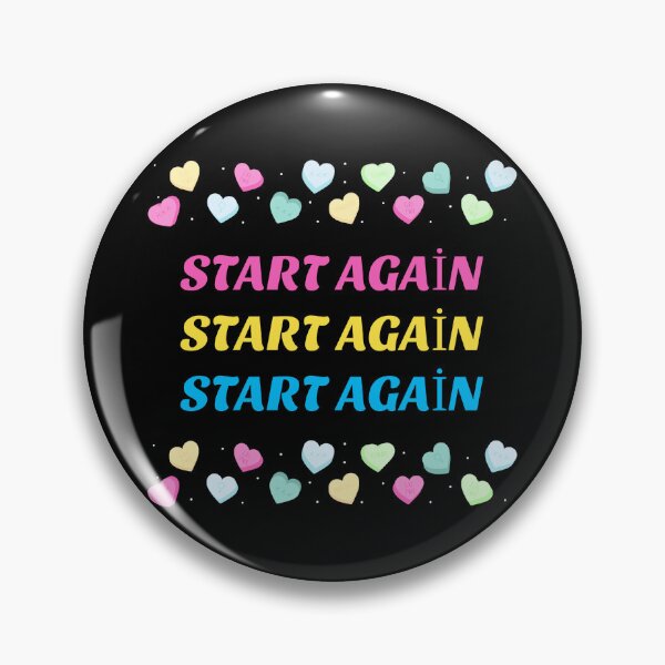 Item preview, Start again  designed and sold by BeRareYouClub.