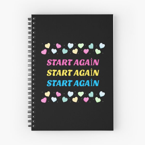 Item preview, Start again  designed and sold by BeRareYouClub.