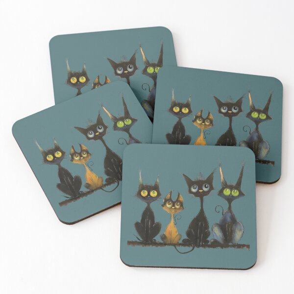 Item preview, Midnight Cats designed and sold by MOVALENDA.