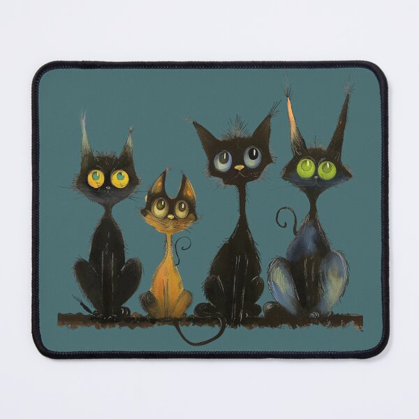 Item preview, Midnight Cats designed and sold by MOVALENDA.