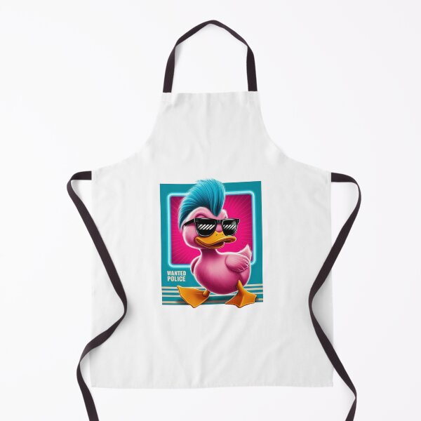 Item preview, Funny cool duck punk who is wanted from the police designed and sold by Slavic1991.