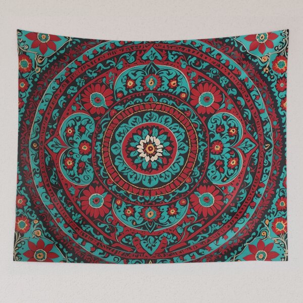 Item preview, Suzani Abundance designed and sold by SoniaSarkali.