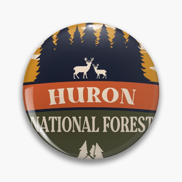 Item preview, Huron National Forest designed and sold by graphic-map.