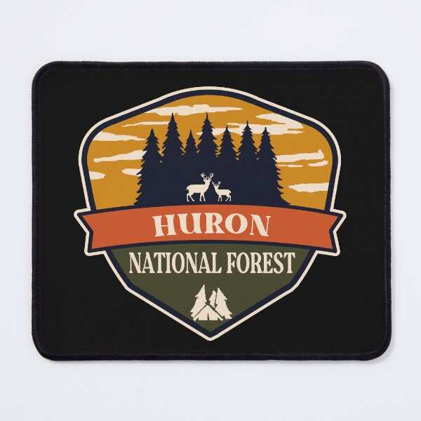 Item preview, Huron National Forest designed and sold by graphic-map.