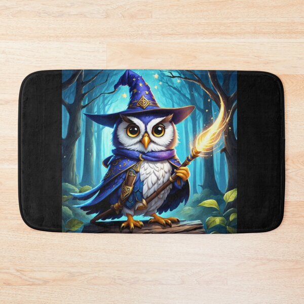 Item preview, Cool Wizard Owl Art designed and sold by Planetporridge.