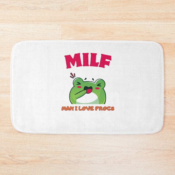 Item preview, Retro MILF Frog Shirt – Funny Froggy Design designed and sold by Colorful-Garden.