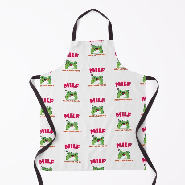 Item preview, Retro MILF Frog Shirt – Funny Froggy Design designed and sold by Colorful-Garden.