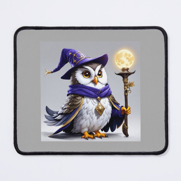 Item preview, Fun Wizard Owl Art designed and sold by Planetporridge.