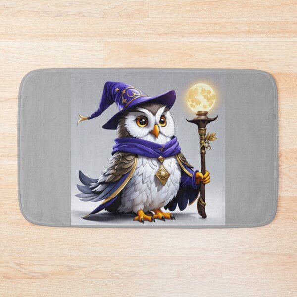 Item preview, Fun Wizard Owl Art designed and sold by Planetporridge.