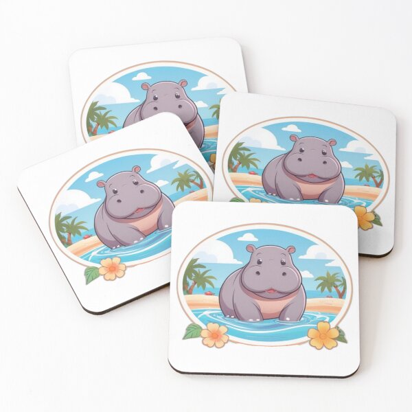 Item preview, Holiday Hippo Design designed and sold by NeatThingLover.