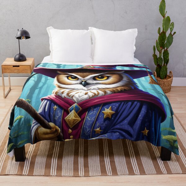 Item preview, Kids Wizard Owl Art designed and sold by Planetporridge.