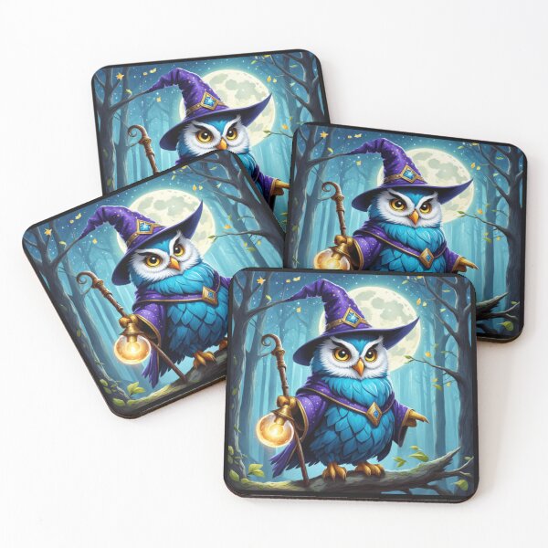 Item preview, Amazing Wizard Owl Art designed and sold by Planetporridge.