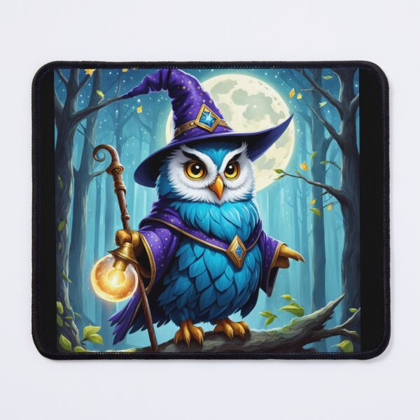 Item preview, Amazing Wizard Owl Art designed and sold by Planetporridge.