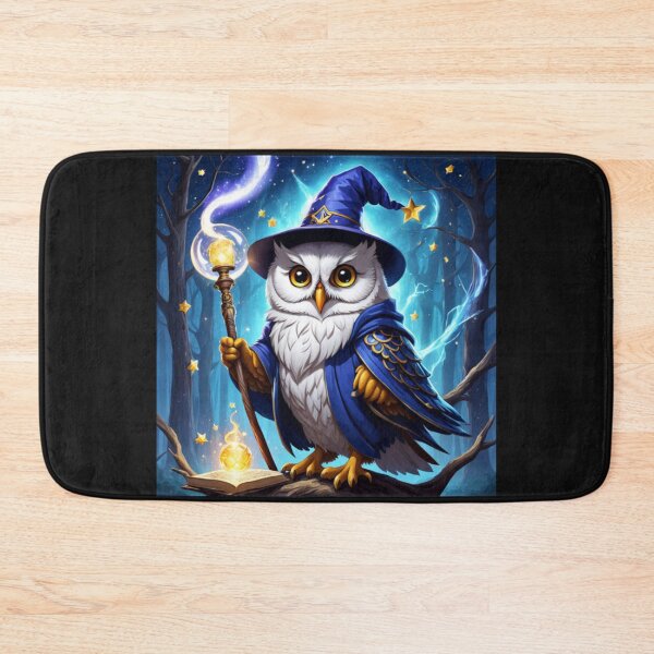 Item preview, Cool Wizard Owl designed and sold by Planetporridge.