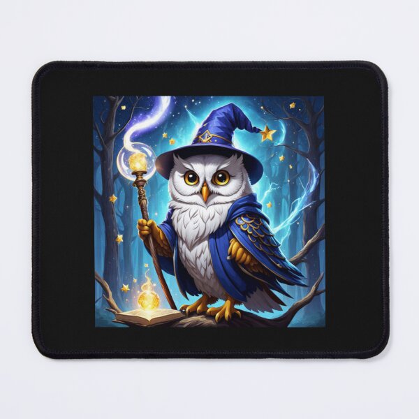 Item preview, Cool Wizard Owl designed and sold by Planetporridge.