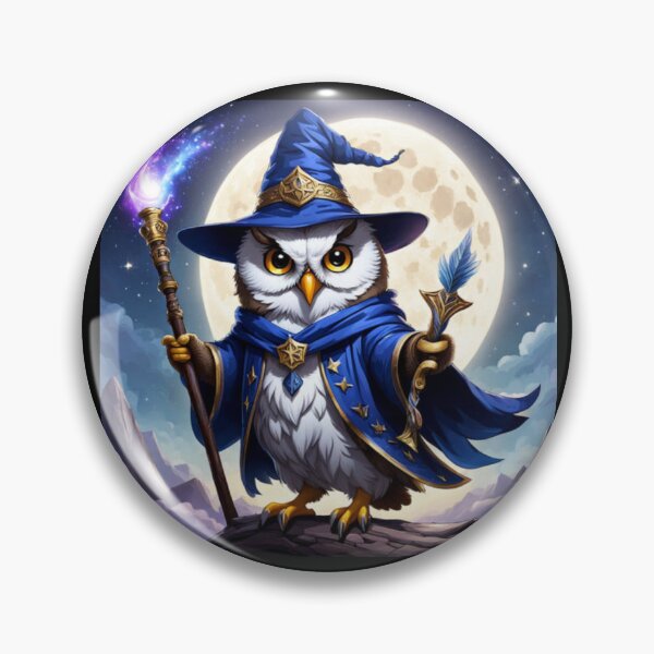 Item preview, Fun Wizard Owl  designed and sold by Planetporridge.