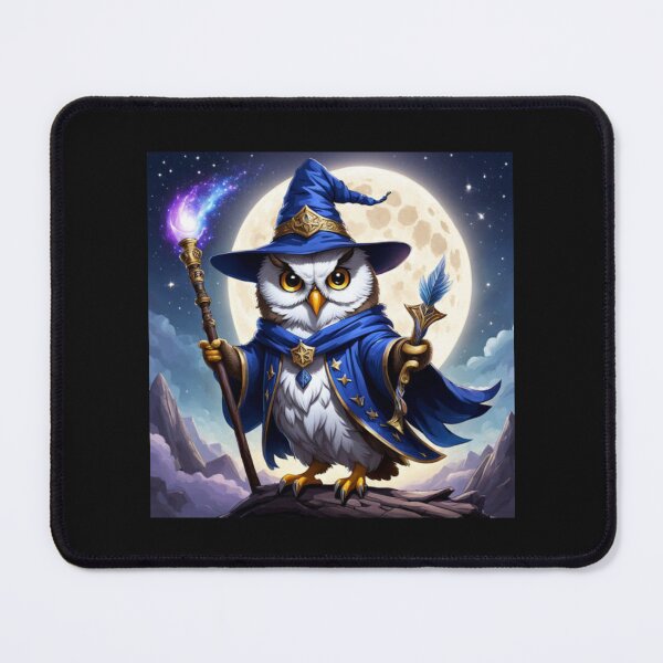Item preview, Fun Wizard Owl designed and sold by Planetporridge.