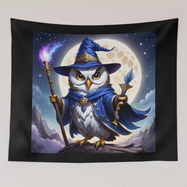 Item preview, Fun Wizard Owl  designed and sold by Planetporridge.