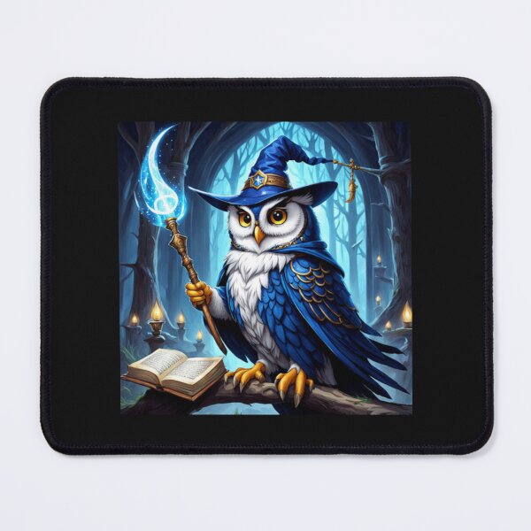 Item preview, Beautiful Wizard Owl Art designed and sold by Planetporridge.