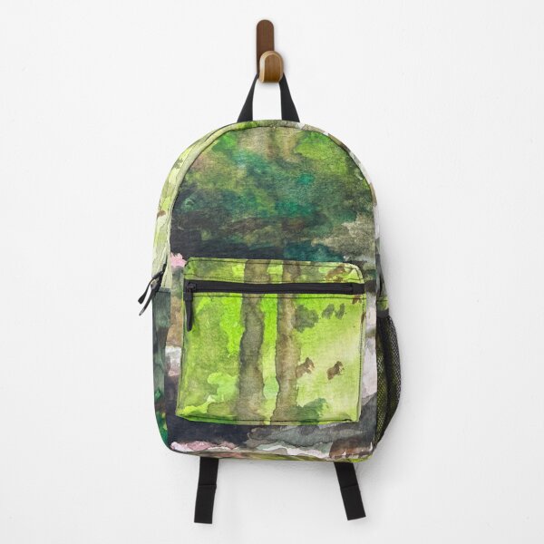 Item preview, Forest Trail Watercolor Painting designed and sold by TheArtCave.