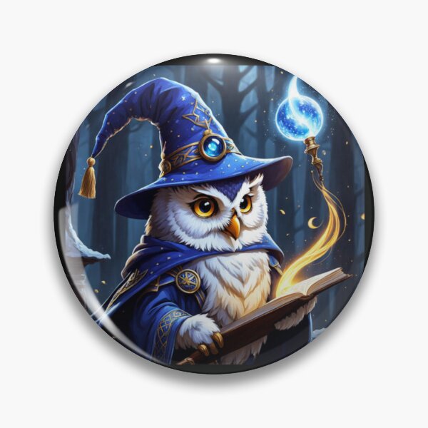 Item preview, Magic Wizard Owl Art designed and sold by Planetporridge.