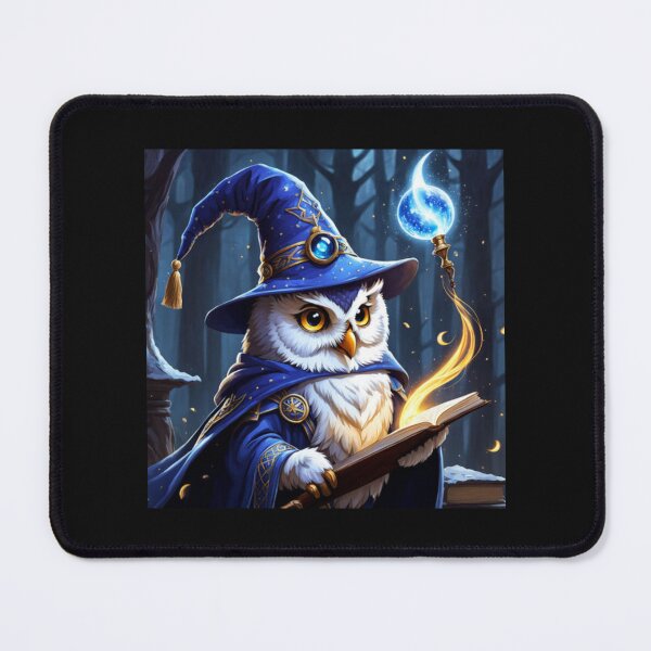 Item preview, Magic Wizard Owl Art designed and sold by Planetporridge.