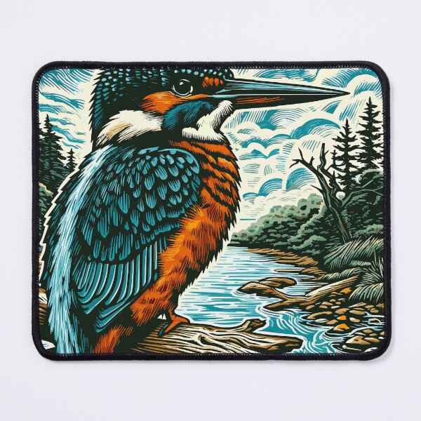 Item preview, The Kingfisher designed and sold by Designermight.