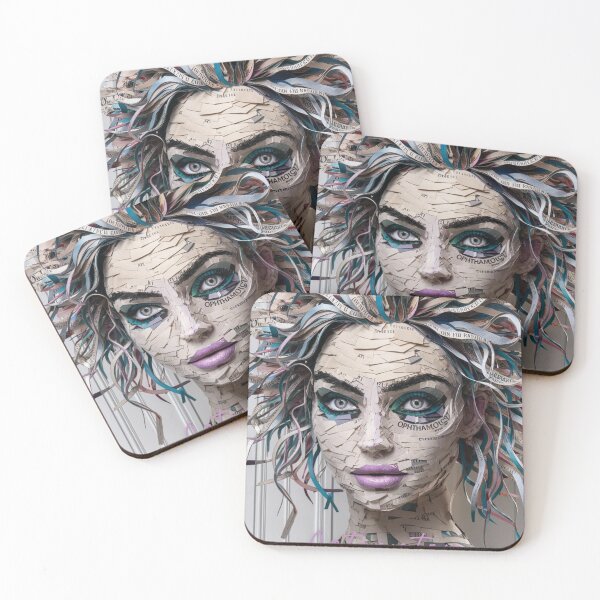 Item preview,  Abstract Ophthalmology Art Paper Woman Optometry,brafdesign  designed and sold by Brafdesign.