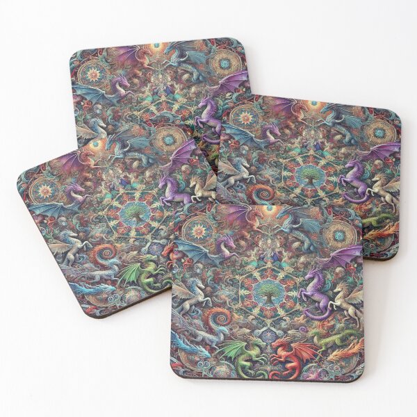 Item preview, Mythical Convergence: Fantasy Mandala designed and sold by TeslaSt0re.